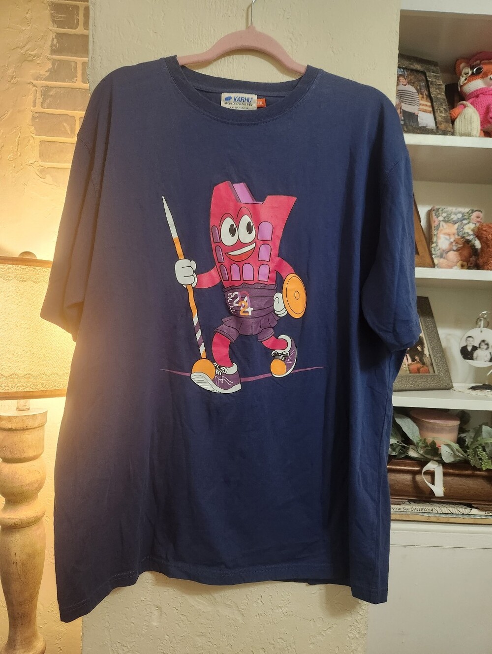 Karhu "Ludo" Mascot t-shirt Made in Turkiye Size XXL P2p 25 EUC
